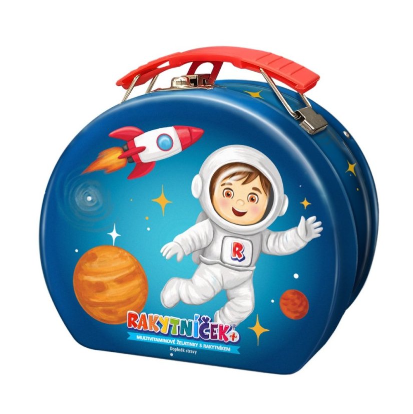 RAKYTNICEK+ zelatinky 50ks Vesmir kufrik