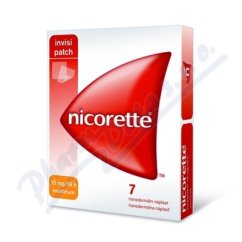 Nicorette Invisip.15mg/16h drm.em.7x25mg