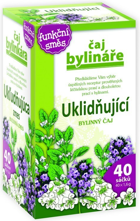 Čaj Bylináře Uklidňující n.s. 40x1.6g