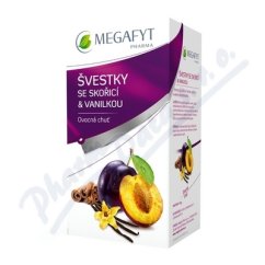 MEGA Švestky se skořicí+vanil.n.s.20x2g
