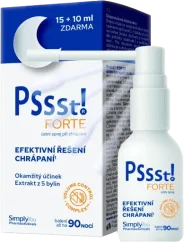 Pssst! FORTE ust. spr.pri chrap.15+10ml