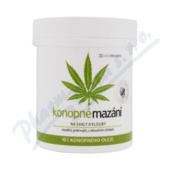 Konopné mazání 10% 250ml