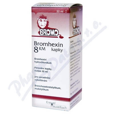 Bromhexin 8 KM gtt.1x50ml 8mg/ml