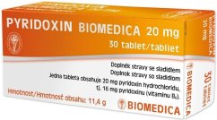 Pyridoxin Biomedica 20mg tbl.30