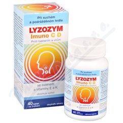 LYZOZYM Imuno C D Selen+vit.E+K zvyk.40t