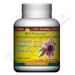 Echin.100mg+Vit.C 500mg+Zn 10mg 90+30