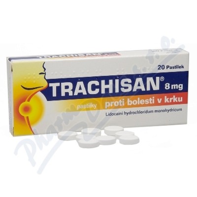 Trachisan 8mg proti bolesti v krku