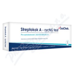 JusChek Streptokok A - rychly test 1ks