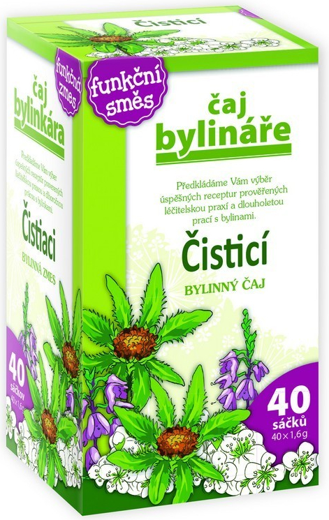 Čaj Bylináře čistící n.s. 40x1.6g