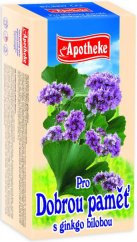 Čaj Dobrá paměť gink.bil.20x1,5gAPOTHEKE