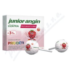 Junior-angin lízátka pro děti 8ks