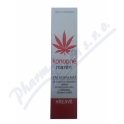 Konopné mazáni hřejivé 100ml tuba