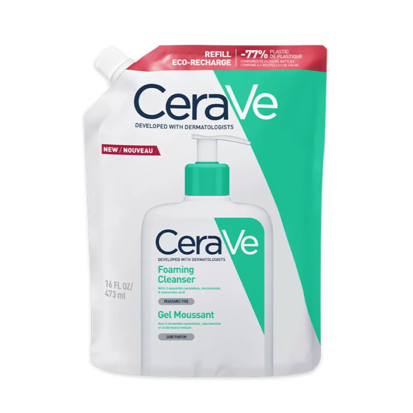 CERAVE čistící pěnící gel náplň 473ml