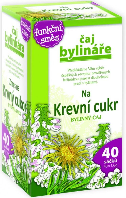Čaj Bylináře Krevní cukr n.s.40x1.6g