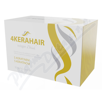 4KERAHAIR kolagen drink s keratinem 30 s