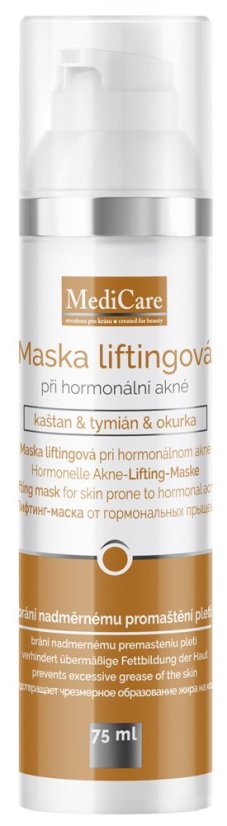 Maska liftingová při hormonální akné