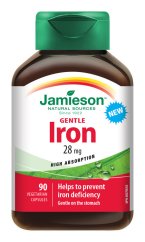 JAMIESON Zelezo 28mg cps.90