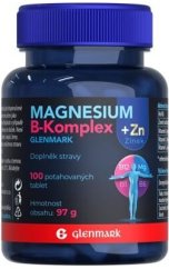 Magnesium B-komplex+Zin.Glenmark tbl.100