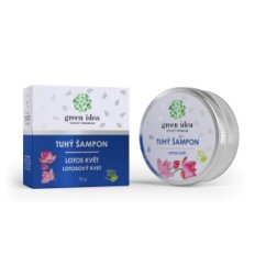 GREEN IDEA Tuhý šampon - Lotos květ
