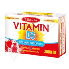 TEREZIA Vitamin D3 2000 IU tob.30