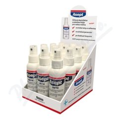 Asept spray 12 x 100ml display