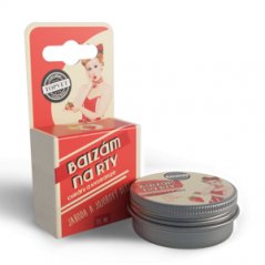 GREEN IDEA Balzám na rty - Jahoda a jojobový olej 15ml