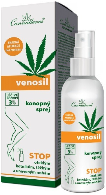 Cannaderm Venosil konopný sprej 150ml