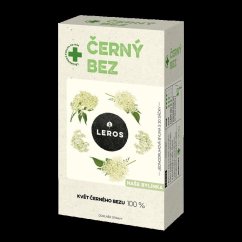 LEROS Černý bez 20x1g