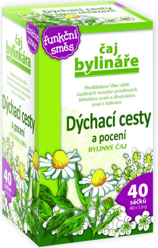 Čaj Bylináře Dých.cesty n.s. 40x1.6g