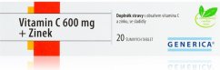 Vitamin C 600 mg+Zinek eff.tbl.20