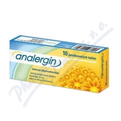 Analergin por.tbl.flm. 10x10mg