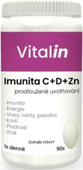Vitalin Imunita C+D+Zn tbl.90