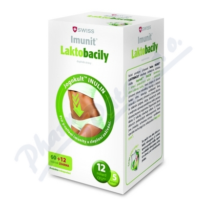Laktobacily SWISS Imunit tob.60+12 ZDARM