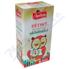 Čaj Bio Dětský uklidň. 20x1,5g APOTHEKE