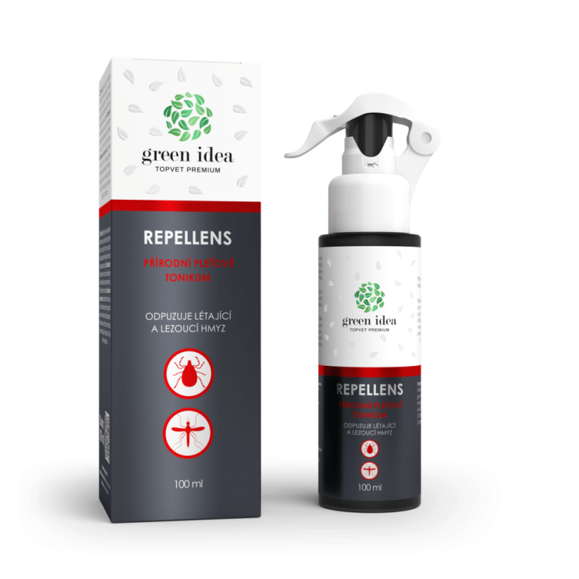Green idea Přírodní pleťové tonikum REPELLENS 100 ml