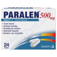 Paralen 500mg tbl.nob.24