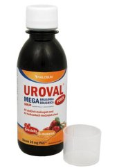 W Uroval mega Brusinka sirup forte 200ml