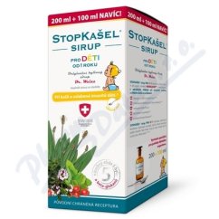 STOPKAŠEL sirup Dr.Weiss děti 200+100ml