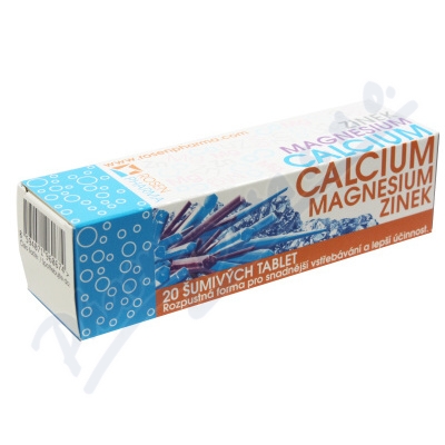 Rosen Calcium Magnesium Zinek tbl.eff.20
