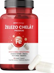MOVit Zelezo Chelat Premium cps.90