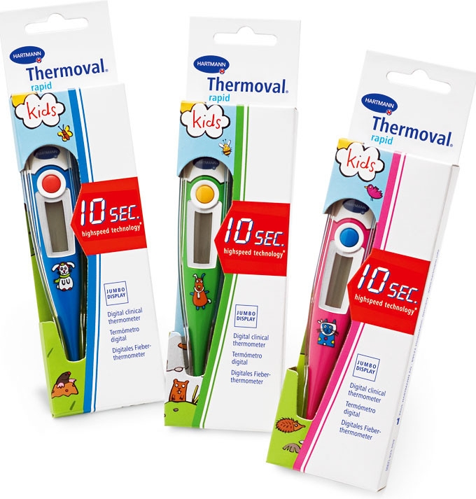 Teplomer dig.THERMOVAL Rapid Kids II.