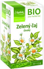 Čaj BIO Zelený 20x1.5g Apotheke