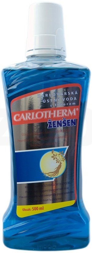 CARLOTHERM Ženšen ústní voda 500ml