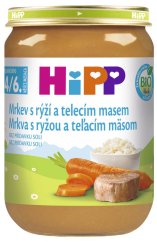 HiPP BM karotka,rýže,tel.maso190g CZ6143