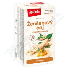 Čaj Premier Ženšen vit. 20x2g APOTHEKE