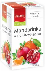 Čaj Mandarinka+granát.jablko 20x2g APOTH