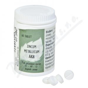 AKH Zincum metallicum por.tbl.60