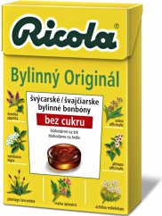 RICOLA Orig.bylinná směs 40g bez cukru