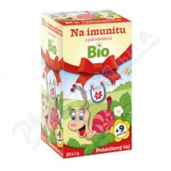Dětský BIO Pohád.čaj Imunit.jahodník20x2