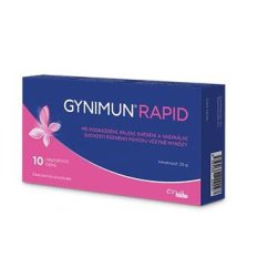 Gynimun Rapid 10 vaginálních čípků